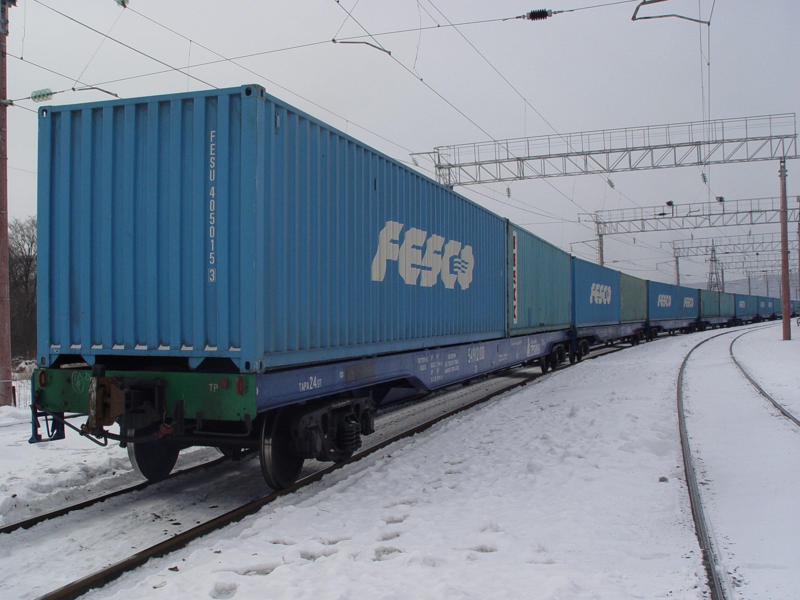 FESCO launching new regular container train from Novosibirsk to Khabarovsk