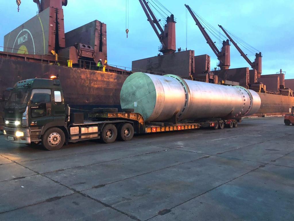 FESCO Transports Heavy Equipment for Building of a Factory in Primorsky Kray FESCO Transports Heavy Equipment for Building of a Factory in Primorsky Kray