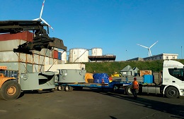 FESCO delivered outsized Power Machine’s equipment to Vietnamese Power Plant under construction