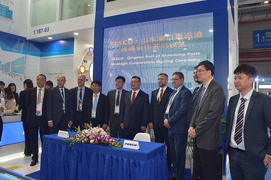 FESCO and Chinese partners are determined to develop liner shipping services and grain export from Russia
