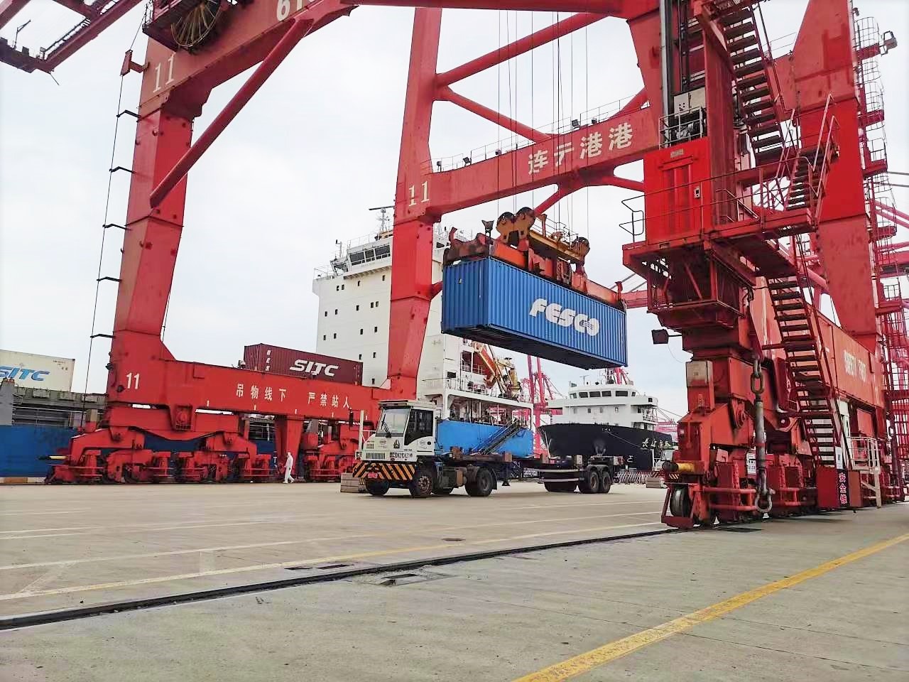 FESCO organizes an intermodal service from Japan to Uzbekistan via China and Kazakhstan